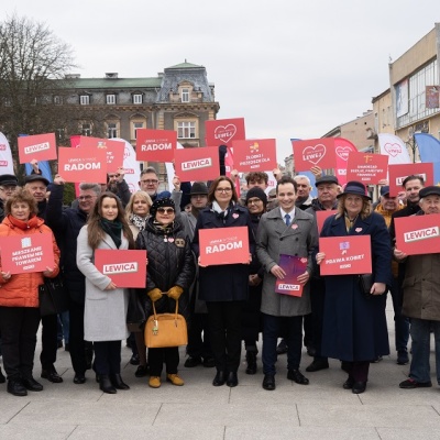 Wyborcza trasa Lewicy - Radom, dnia 07 marca 2024r.